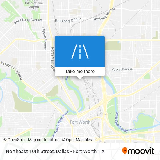 Mapa de Northeast 10th Street