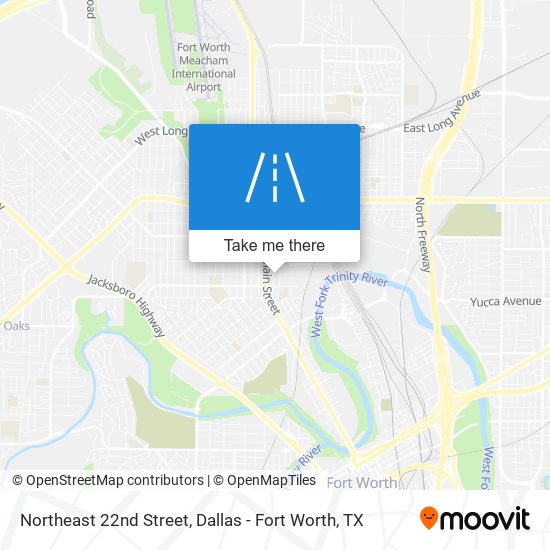 Mapa de Northeast 22nd Street