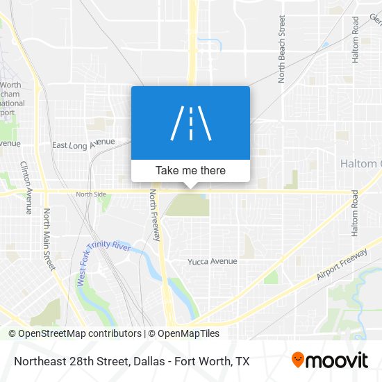Northeast 28th Street map