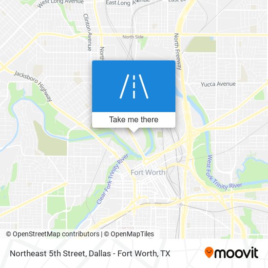 Mapa de Northeast 5th Street
