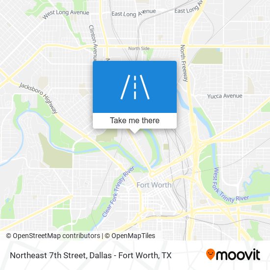 Mapa de Northeast 7th Street