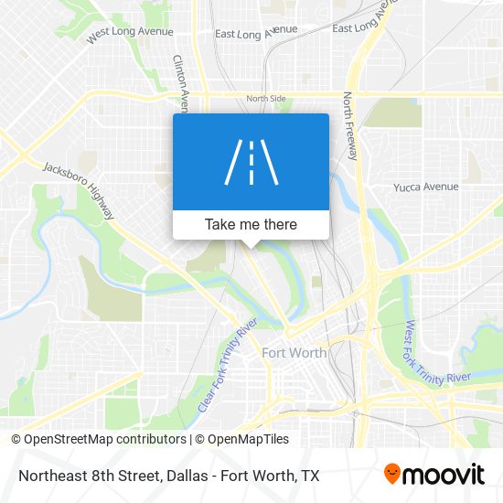 Mapa de Northeast 8th Street