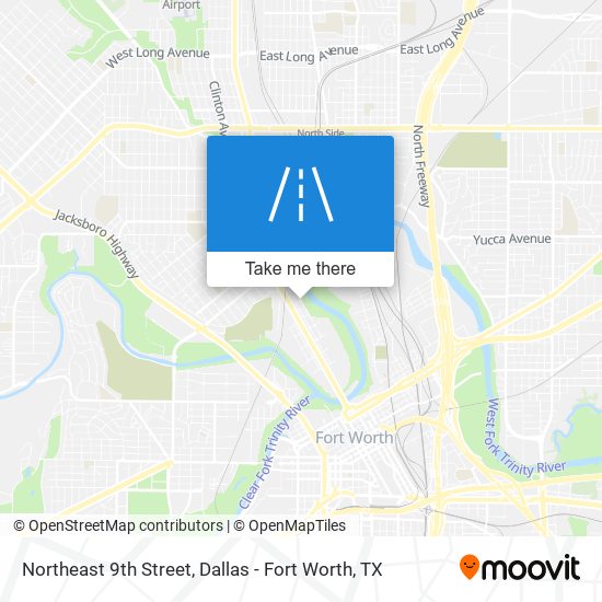 Mapa de Northeast 9th Street