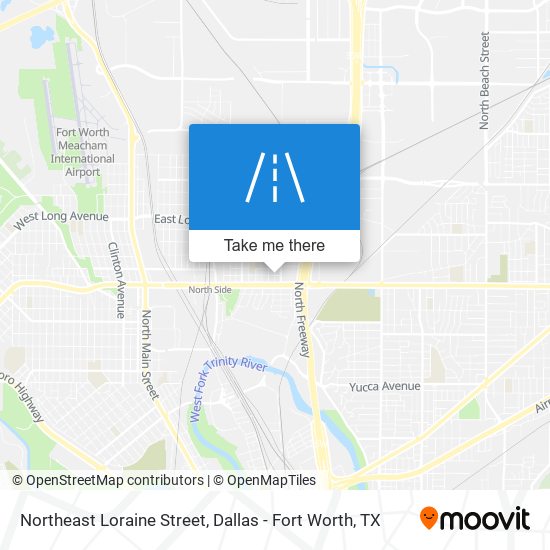 Northeast Loraine Street map