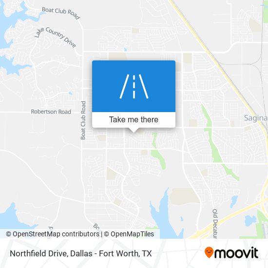 Mapa de Northfield Drive