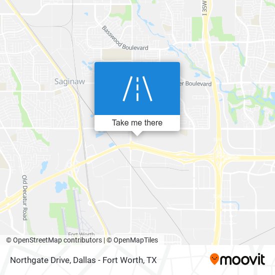 Northgate Drive map