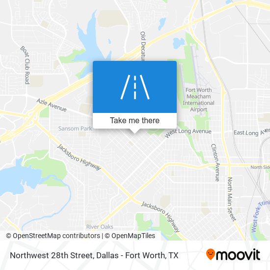 Mapa de Northwest 28th Street