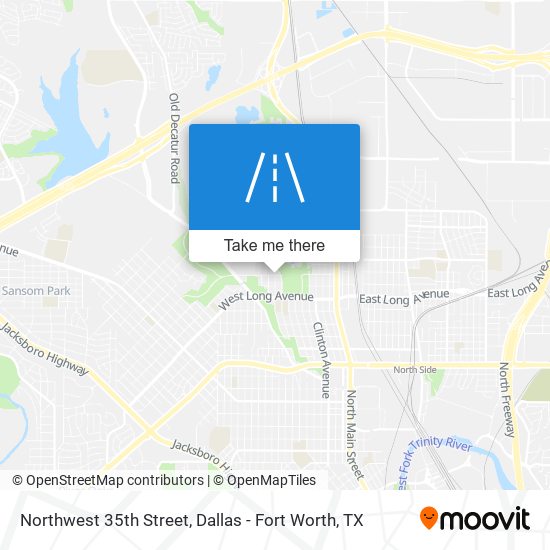 Mapa de Northwest 35th Street