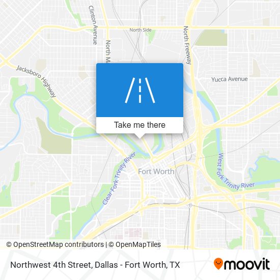 Mapa de Northwest 4th Street