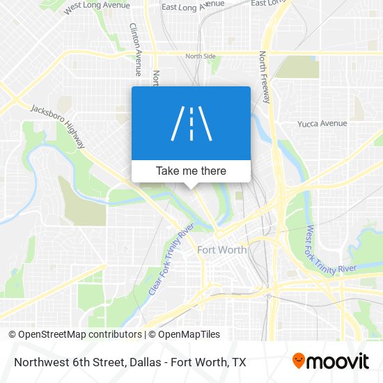 Mapa de Northwest 6th Street