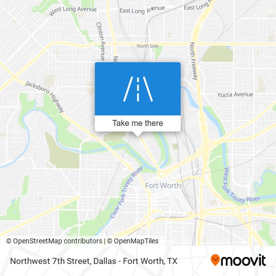 Mapa de Northwest 7th Street