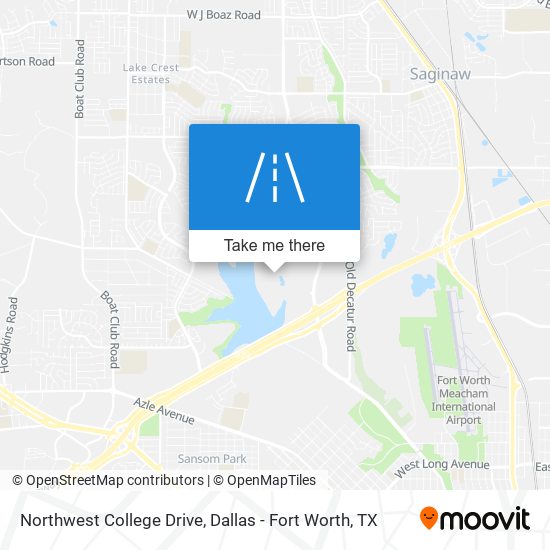 Northwest College Drive map