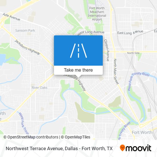 Mapa de Northwest Terrace Avenue