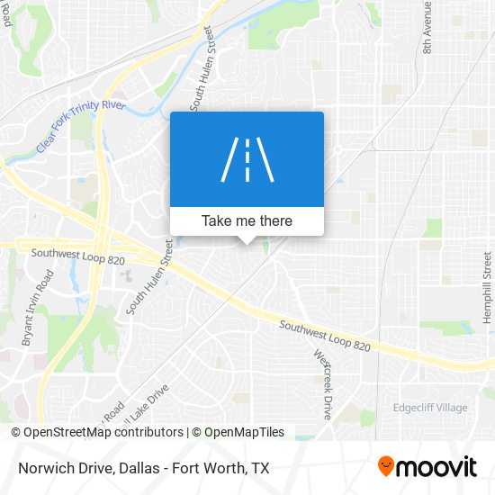 Mapa de Norwich Drive