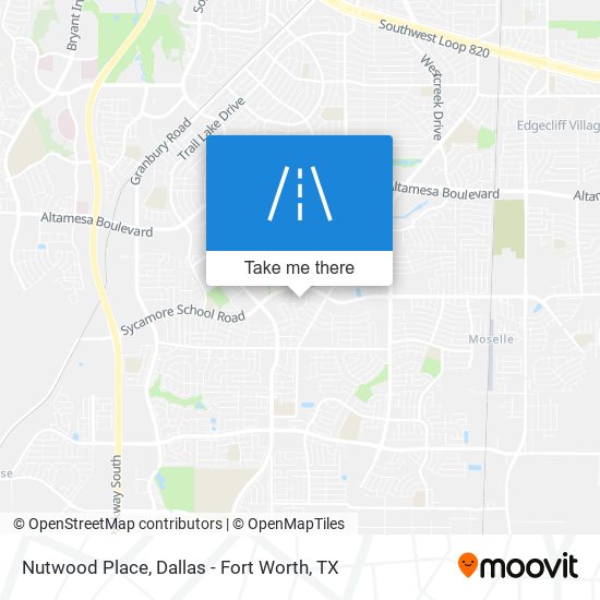 Mapa de Nutwood Place