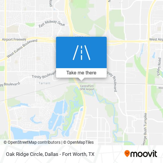 Mapa de Oak Ridge Circle