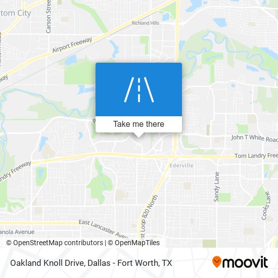 Mapa de Oakland Knoll Drive