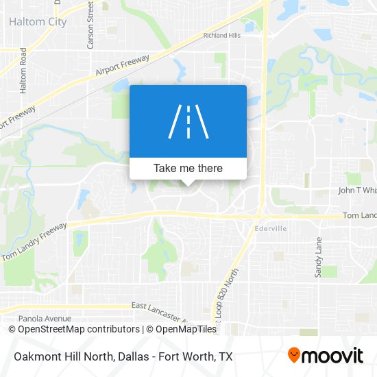 Oakmont Hill North map