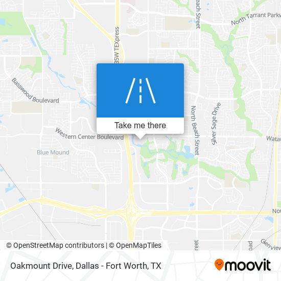 Oakmount Drive map