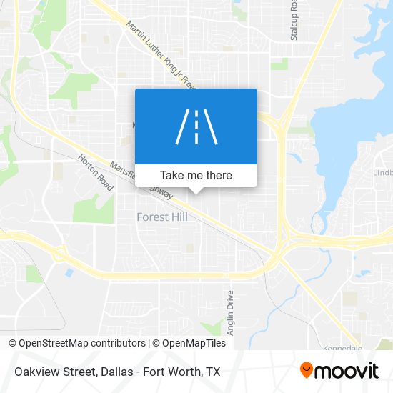 Oakview Street map