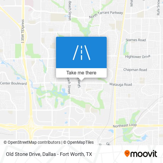 Old Stone Drive map