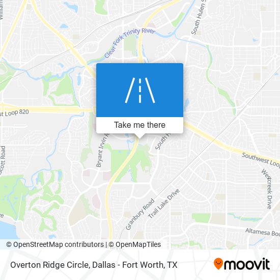 Mapa de Overton Ridge Circle