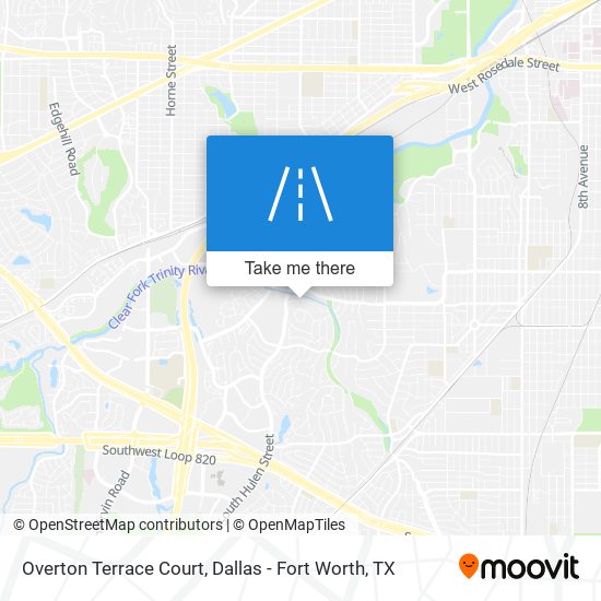 Overton Terrace Court map
