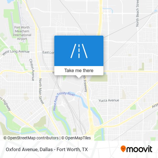Oxford Avenue map