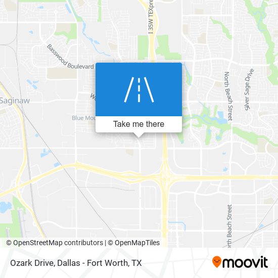 Mapa de Ozark Drive