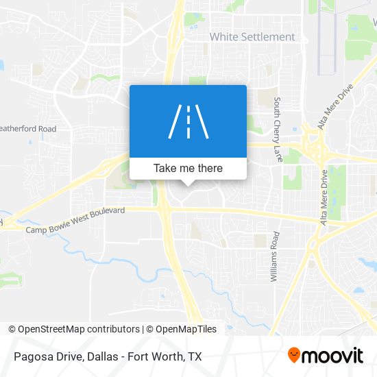 Pagosa Drive map