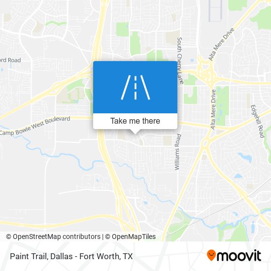 Paint Trail map