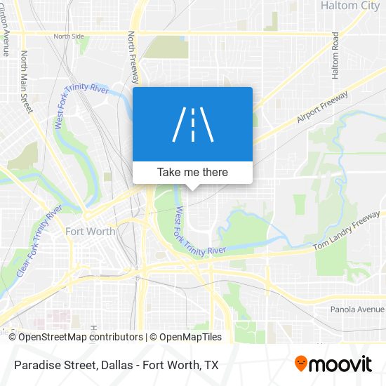 Paradise Street map