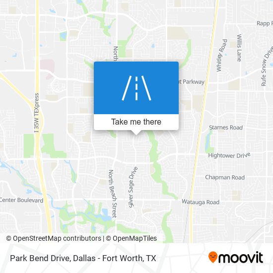 Mapa de Park Bend Drive