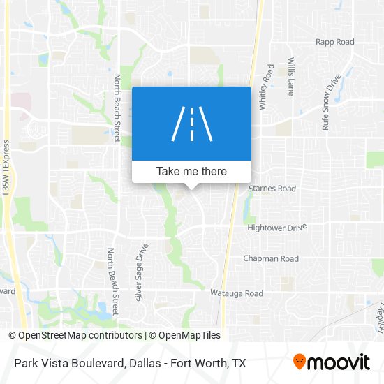 Mapa de Park Vista Boulevard