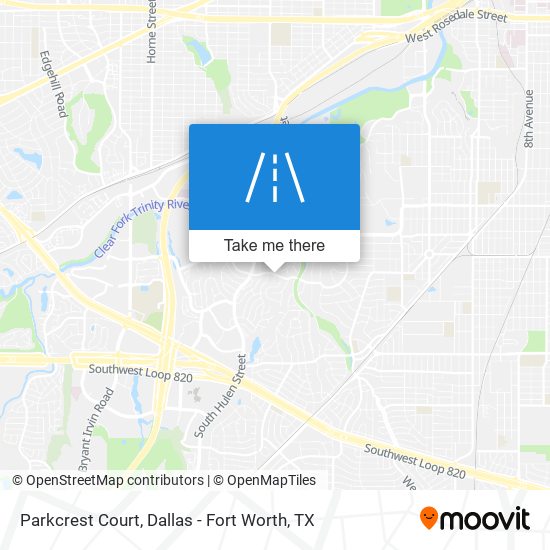 Parkcrest Court map