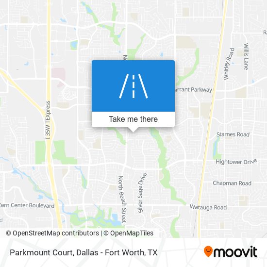 Parkmount Court map