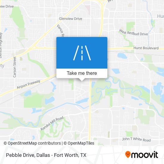 Pebble Drive map
