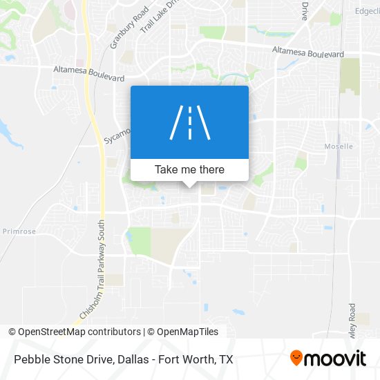 Pebble Stone Drive map
