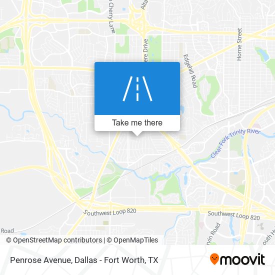 Mapa de Penrose Avenue
