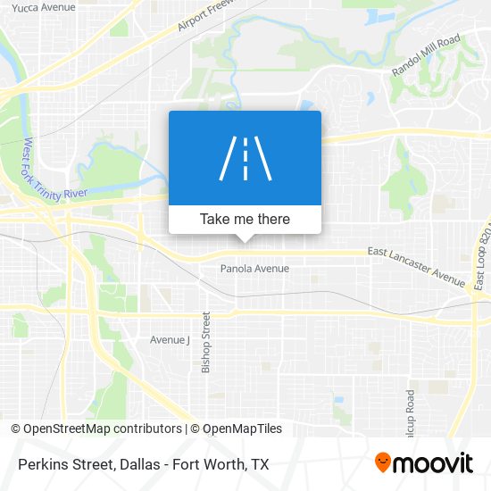 Mapa de Perkins Street