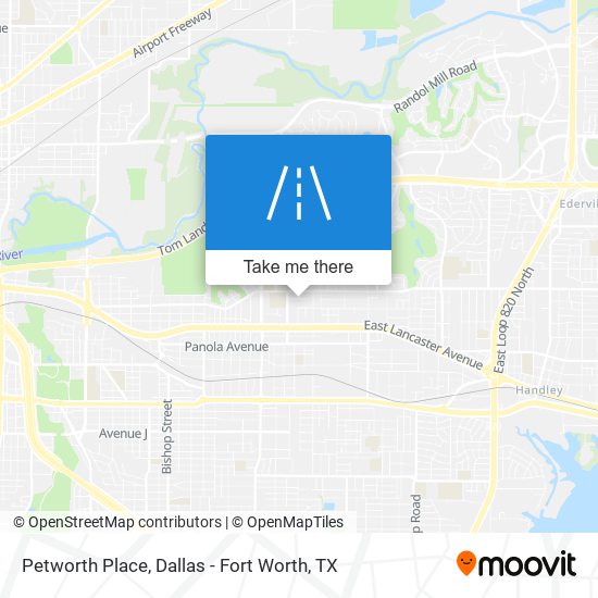 Mapa de Petworth Place