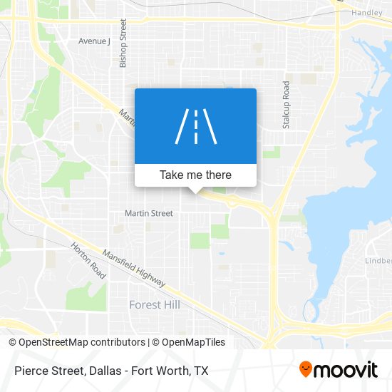 Pierce Street map