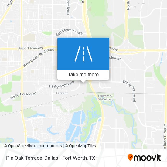 Mapa de Pin Oak Terrace