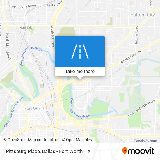 Mapa de Pittsburg Place