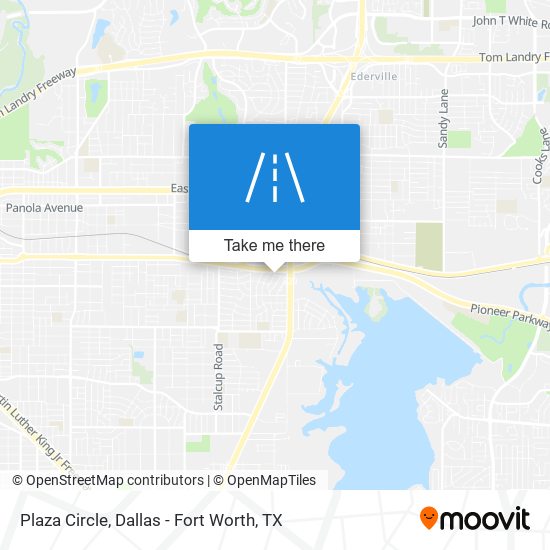 Plaza Circle map