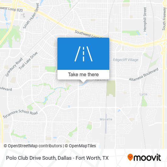 Mapa de Polo Club Drive South