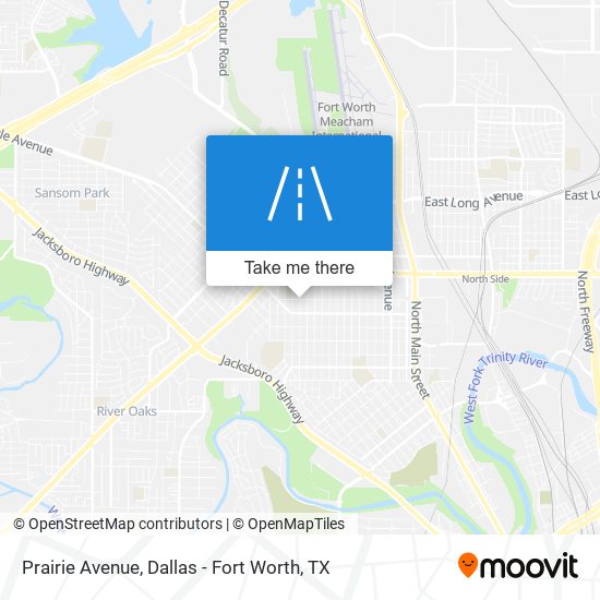 Prairie Avenue map