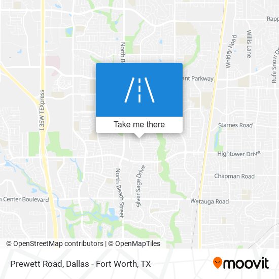 Mapa de Prewett Road