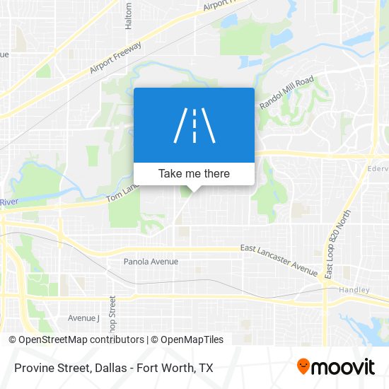 Mapa de Provine Street