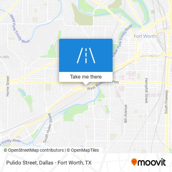 Mapa de Pulido Street